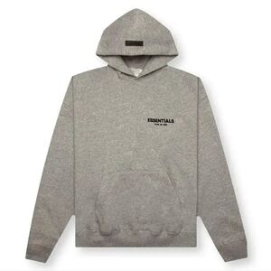Fear of God Essentials Dark OATMEAL Hoodie NWT